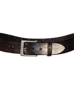 Sublime Clothing Boutique Accessories Embrazio Perforata Curved Belt