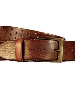 Sublime Clothing Boutique Accessories Embrazio Perforata Curved Belt