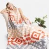 Hana Gifts + Home Accents Cozy Aztec Throw Blanket
