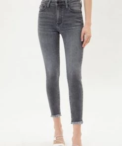 Kancan Bottoms Roel High Rise Ankle Denim 30 Kancan Bottoms Roel High Rise Ankle Denim