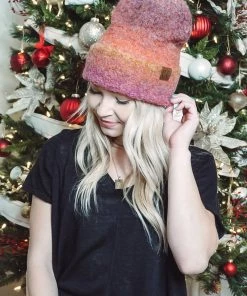 Hana C.C. Ombré Beanie
