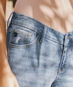 Kancan Bottoms Marco Low Rise Ankle Skinny