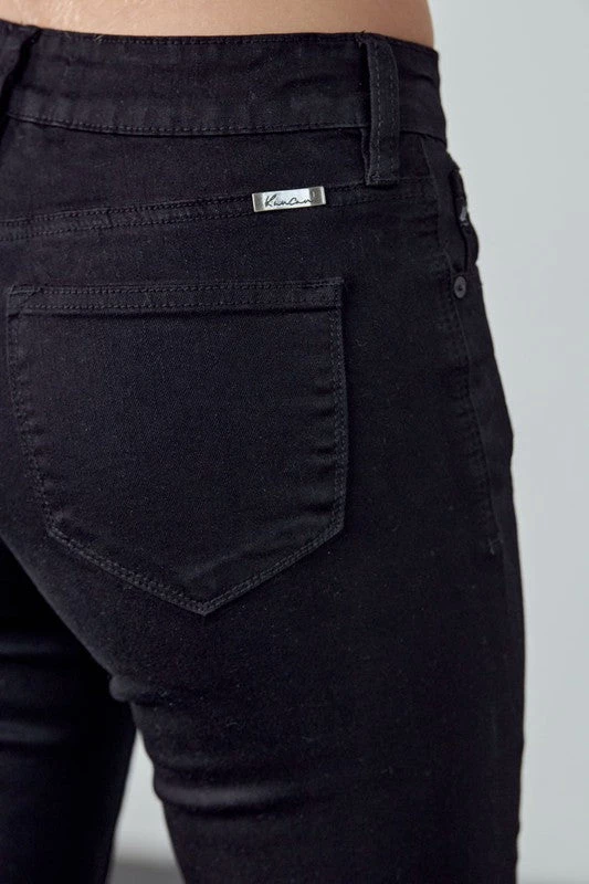 Kancan Bottoms Jayden Mid Rise Flare 7 Kancan Bottoms Jayden Mid Rise Flare