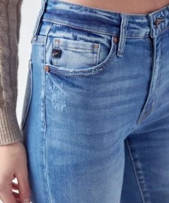 Kancan Bottoms Roel High Rise Ankle Denim 22 Kancan Bottoms Roel High Rise Ankle Denim