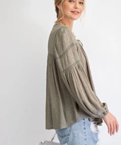 Easel Tops Dot To Dot Blouse 32 Easel Tops Dot To Dot Blouse