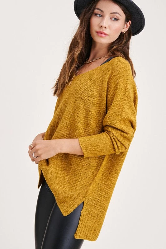 La Miel Dakota V Neck Sweater 35 La Miel Dakota V Neck Sweater