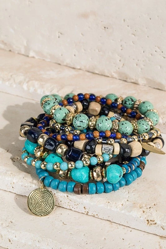 Urbanista Accessories Favorite Charm Bracelet Stack 5 Urbanista Accessories Favorite Charm Bracelet Stack