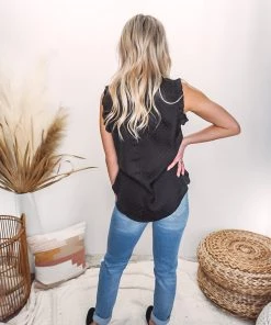 La Miel Pip Ruffle Tank Tops