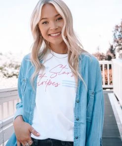 Oat Collective Stars & Stripes Tank Tops