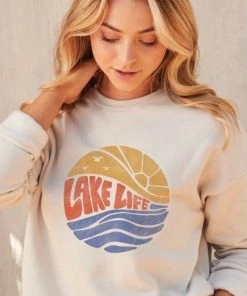 Oat Collective Lake Living Pullover Tops