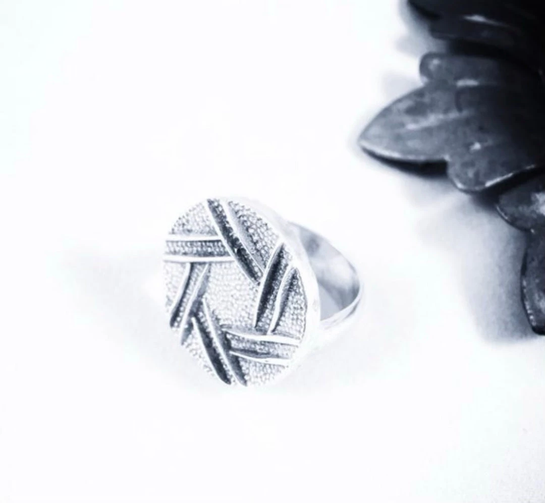 Twisted Designs By Beth Twisted Designs Circle Top Button Ring 1 Twisted Designs By Beth Twisted Designs Circle Top Button Ring