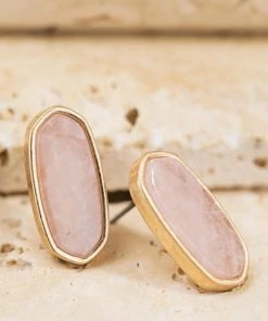 Urbanista Accessories Stone Marquee Post Earrings