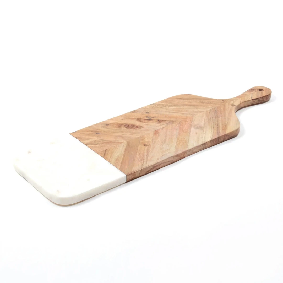8 Oak Lane Marble & Wood Serving Board 2 8 Oak Lane Marble & Wood Serving Board