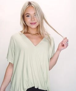 Hyfve Tops Kaylynn Surplice Top