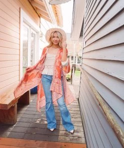 Urbanista Pretty Paisley Kimono Outerwear