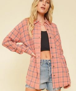 Hem & Thread Billie Plaid Shirt Tops