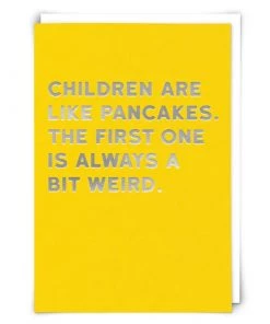 Red Back Cards Foil Letter Funny Greeting Cards