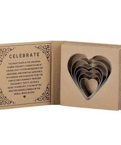 Santa Barbara Designs Heart Cookie Cutter Set Gifts + Home Accents