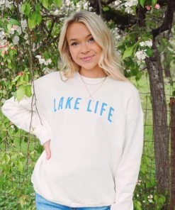 Oat Collective Tops Lake Life Pullover