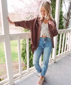 La Miel Izzy Button Up 40 La Miel Izzy Button Up