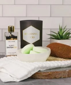 Chez Gagne Remaining Fucks Candle Gifts + Home Accents