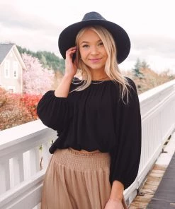 La Miel Love Swept Blouse