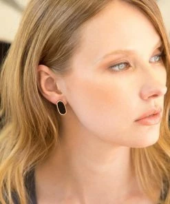 Urbanista Accessories Stone Marquee Post Earrings