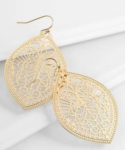 Sublime Clothing Boutique Accessories Marquee Shaped Earring