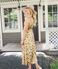 Lush Clothing Dresses + Rompers Tea Time Midi Dress