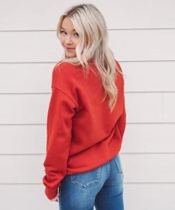 Oat Collective Heart Pullover Tops