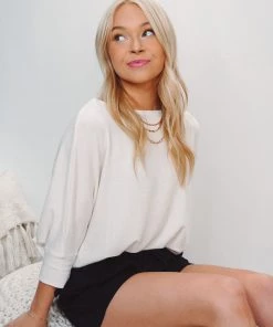 Charlotte Avery Half Sleeve Dolman Sweater 54 Charlotte Avery Half Sleeve Dolman Sweater