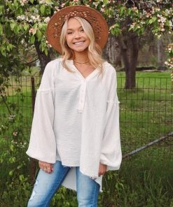 Promesa Tops Ollie Gauze Pullover