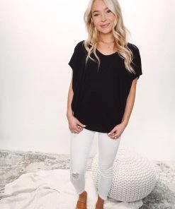 Enti Clothing Tops Leila Short Sleeve Dolman