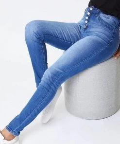 Kancan Bottoms Mason High Rise Denim