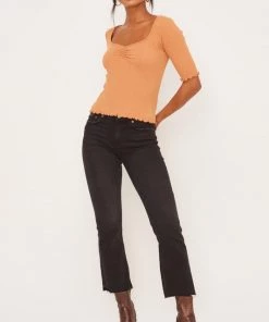 Lush Clothing Tops Kaya Cinched Top