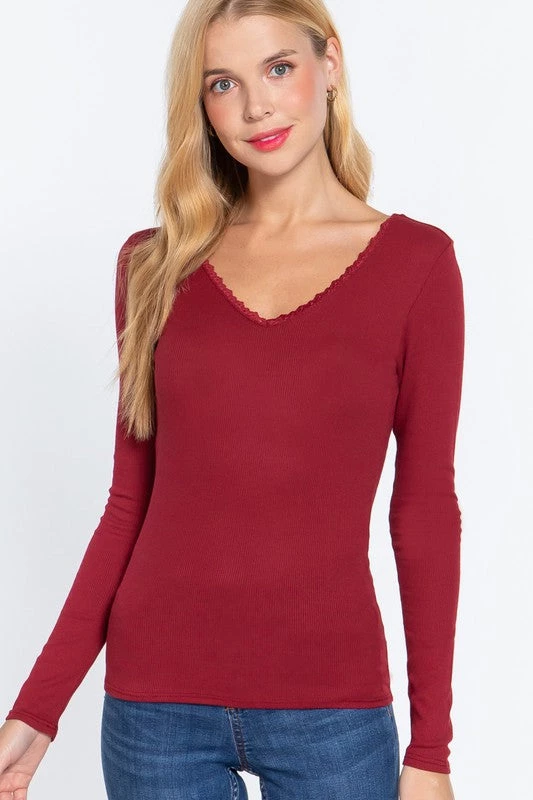 Active Basic Hampton V Neck Tops 15 Active Basic Hampton V Neck Tops