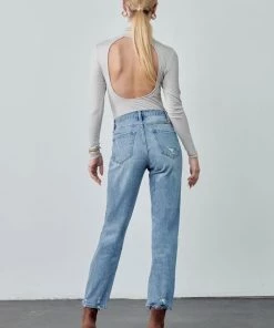 Kancan Owen High Rise Straight Denim