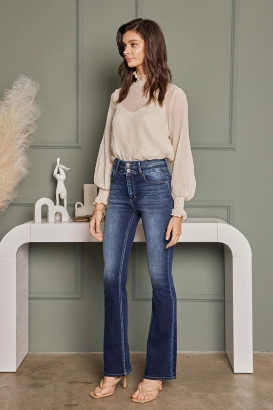 Kancan Bottoms Dante High Rise Bootcut Denim 5 Kancan Bottoms Dante High Rise Bootcut Denim