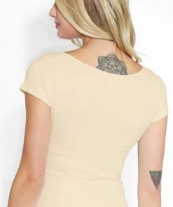 Nikibiki Cap Sleeve Tee