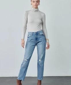 Kancan Owen High Rise Straight Denim