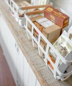 Yamazaki Home Yamazaki Tosca Dual Handle Storage Basket