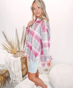 La Miel Georgia Plaid Shirt