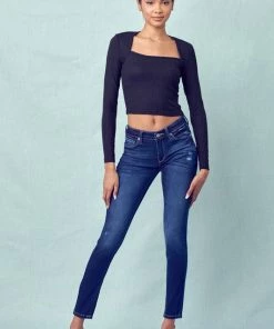 Kancan Bottoms Ketan Low Rise Denim