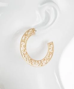 Urbanista Filigree Hoop Earrings