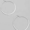 Sublime Clothing Boutique Accessories Thin Hoop Earrings