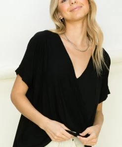 Hyfve Tops Kaylynn Surplice Top