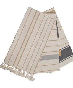 Foreside Home Genevieve Stripe Tea Towels Gifts + Home Accents