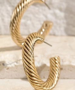 Urbanista Vintage Vibe Hoop Earrings Accessories