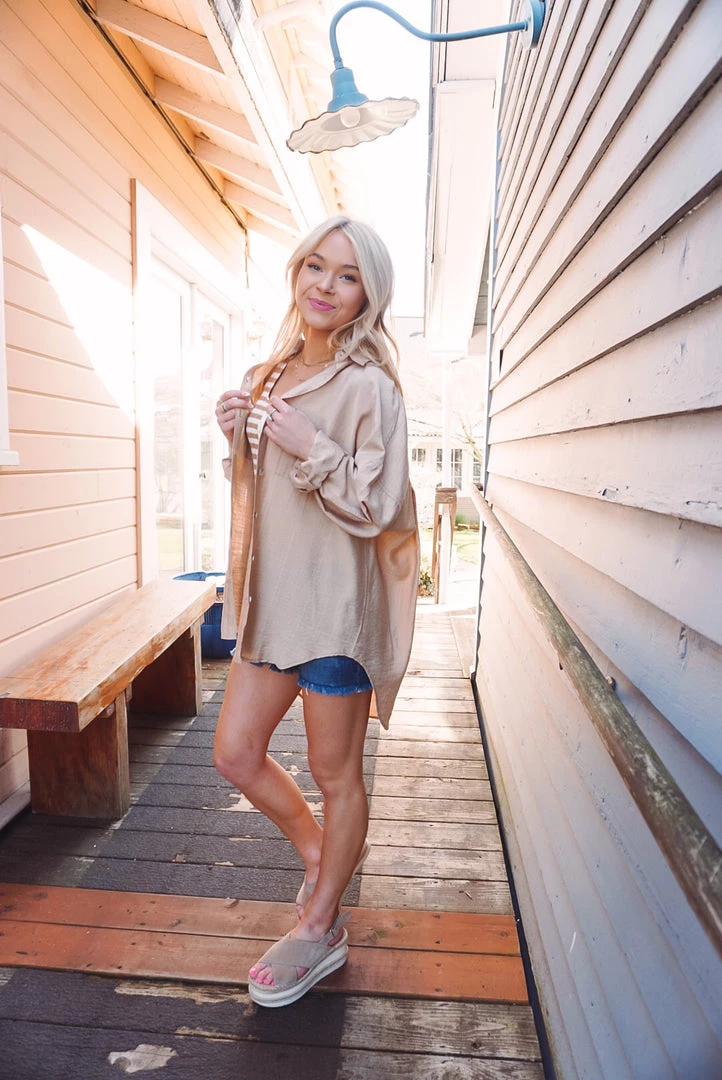 La Miel Izzy Button Up 30 La Miel Izzy Button Up