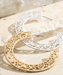 Urbanista Filigree Hoop Earrings